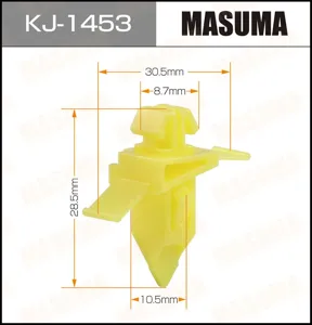 MASUMA KJ1453 Клипса (пластиковая крепежная деталь)