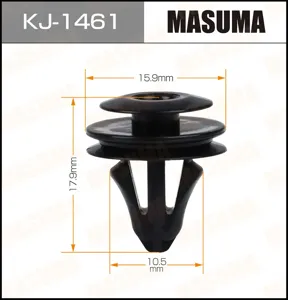 MASUMA KJ1461 Клипса (пластиковая крепежная деталь)