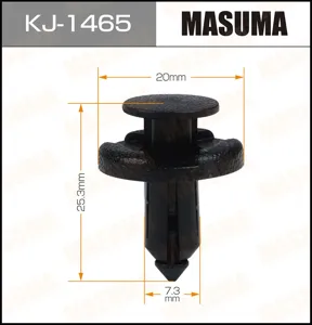 MASUMA KJ1465 Клипса крепления подкрылка
