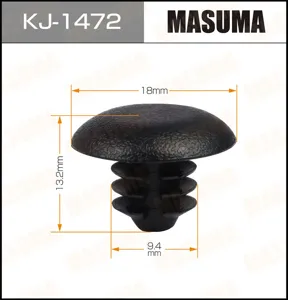 MASUMA KJ1472 Клипса (пластиковая крепежная деталь)