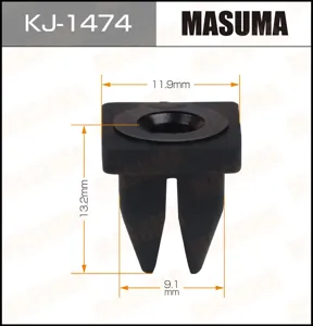 MASUMA KJ1474 Клипса (пластиковая крепежная деталь)