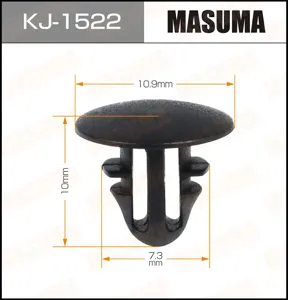 MASUMA KJ1522 Клипса (пластиковая крепежная деталь)