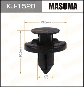 MASUMA KJ1528 Клипса пластиковая