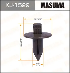 MASUMA KJ1529 Клипса автомобильная [упаковка 10 штук]