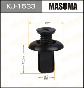 MASUMA KJ1533 Клипса (пластиковая крепежная деталь)