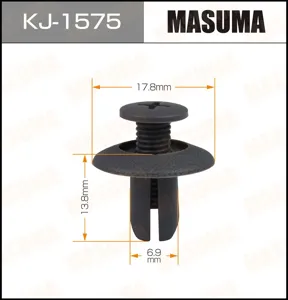 MASUMA KJ1575 Клипса (пластиковая крепежная деталь)