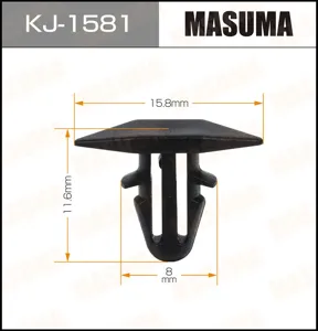 MASUMA KJ1581 Клипса (пластиковая крепежная деталь)