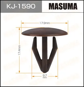 MASUMA KJ1590 Клипса (пластиковая крепежная деталь)