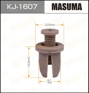 MASUMA KJ1607 Клипса (пластиковая крепежная деталь)