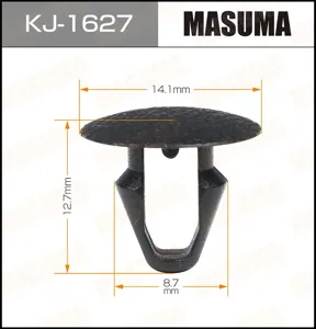 MASUMA KJ1627 Клипса (пластиковая крепежная деталь)