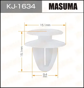 MASUMA KJ1634 Клипса (пластиковая крепежная деталь)
