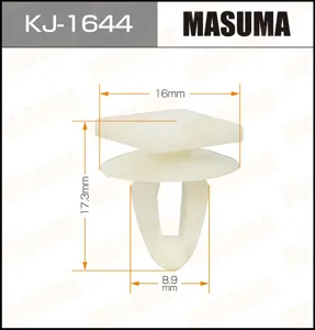 MASUMA KJ1644 Клипса (пластиковая крепежная деталь)
