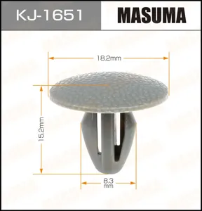 MASUMA KJ1651 Клипса (пластиковая крепежная деталь)