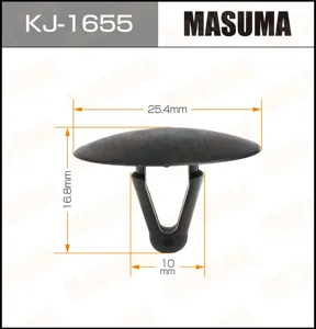 MASUMA KJ1655 Клипса (пластиковая крепежная деталь)