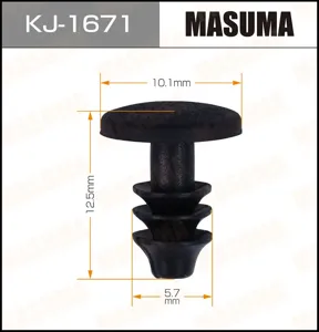 MASUMA KJ1671 Клипса (пластиковая крепежная деталь)