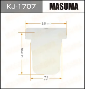 MASUMA KJ1707 Клипса (пластиковая крепежная деталь)