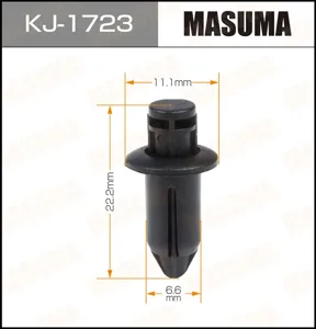MASUMA KJ1723 Клипса (пластиковая крепежная деталь)