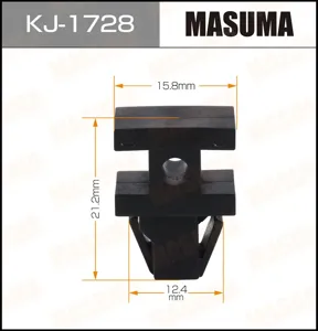 MASUMA KJ1728 Клипса (пластиковая крепежная деталь)