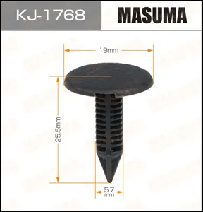 MASUMA KJ1768 Клипса (пластиковая крепежная деталь)