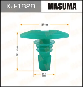 MASUMA KJ1828 Клипса (пластиковая крепежная деталь)