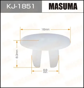 MASUMA KJ1851 Клипса (пластиковая крепежная деталь)