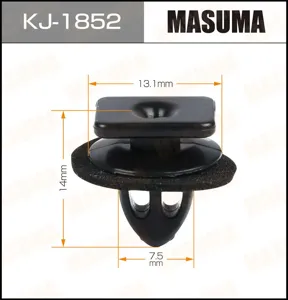 MASUMA KJ1852 Клипса решетки Honda Civic CR-VHR-V
