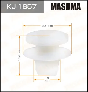 MASUMA KJ1857 Клипса (пластиковая крепежная деталь)