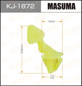 MASUMA KJ1872 Клипса (пластиковая крепежная деталь)