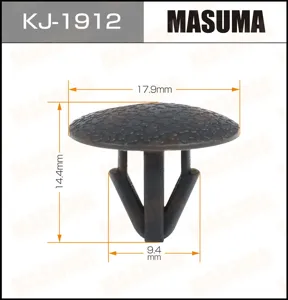 MASUMA KJ1912 Клипса (пластиковая крепежная деталь)