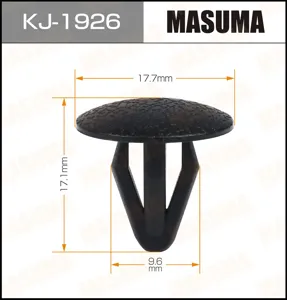 MASUMA KJ1926 Клипса (пластиковая крепежная деталь)