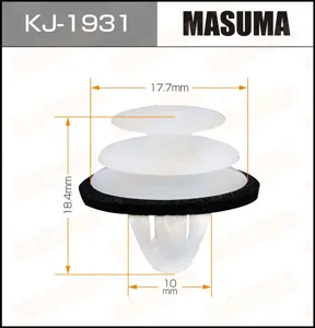 MASUMA KJ1931 Клипса (пластиковая крепежная деталь)
