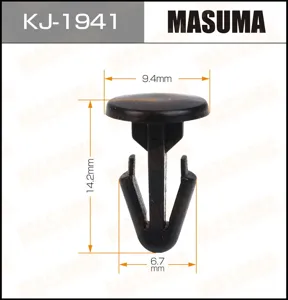 MASUMA KJ1941 Клипса (пластиковая крепежная деталь)