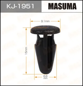MASUMA KJ1951 Клипса (пластиковая крепежная деталь)