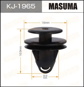 MASUMA KJ1965 Клипса (пластиковая крепежная деталь)