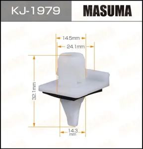 MASUMA KJ1979 Клипса (пластиковая крепежная деталь)