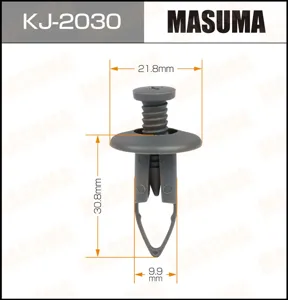 MASUMA KJ2030 Клипса (пластиковая крепежная деталь)