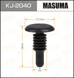 MASUMA KJ2040 Клипса (пластиковая крепежная деталь)