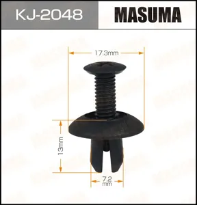 MASUMA KJ2048 Клипса (пластиковая крепежная деталь)
