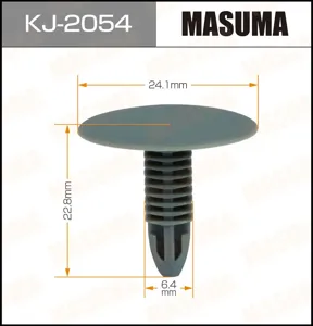 MASUMA KJ2054 Клипса (пластиковая крепежная деталь)