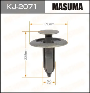 MASUMA KJ2071 Клипса пластиковая крепежная