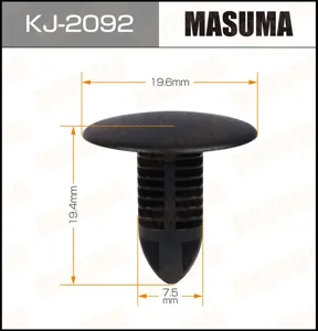 MASUMA KJ2092 Клипса (пластиковая крепежная деталь)
