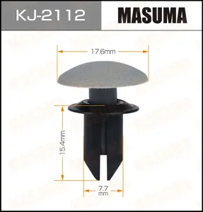 MASUMA KJ2112 Клипса пластиковая крепежная