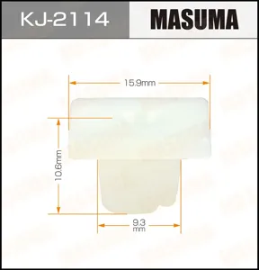MASUMA KJ2114 Клипса (пластиковая крепежная деталь)