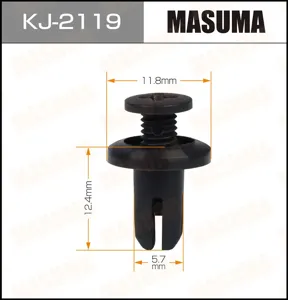 MASUMA KJ2119 Клипса (пластиковая крепежная деталь)