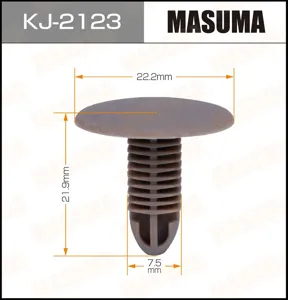 MASUMA KJ2123 Клипса пластиковая крепежная