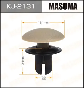 MASUMA KJ2131 Клипса (пластиковая крепежная деталь)