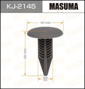 MASUMA KJ2145 Клипса (пластиковая крепежная деталь)