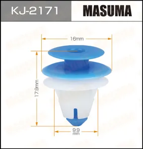 MASUMA KJ2171 Клипса (пластиковая крепежная деталь)