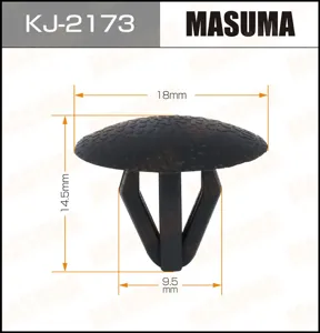 MASUMA KJ2173 Клипса (пластиковая крепежная деталь)