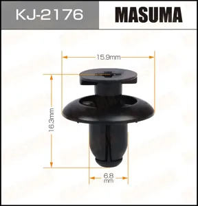 MASUMA KJ2176 Клипса (пластиковая крепежная деталь)